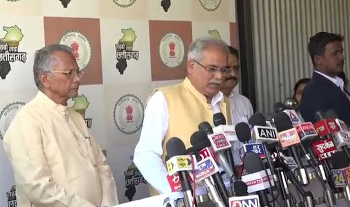 आरक्षण के मुद्दे पर मुख्यमंत्री बघेल का भाजपा पर हमला, कहा- भाजपा राजभवन में खेल कर रही है